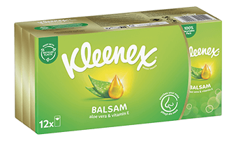 Kleenex<sup>®</sup> Balsam zakdoeken