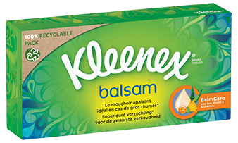 Kleenex<sup>®</sup> Balsam tissues