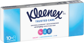 Kleenex<sup>®</sup> Trusted Care zakdoeken